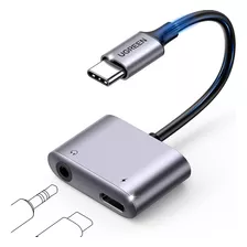 Ugreen Usb-c A 3.5mm Adaptador De Audio Con Puerto De Carga