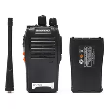 Kit 4 Rádio Comunicador Vhf/uhf 16 Canais Bf-777s + Fone Bandas De Freqüência Uhf 400-470 Mhz Cor Preto