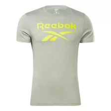 Playera Deportiva Hombre Caballero Entreno Reebok Big Logo