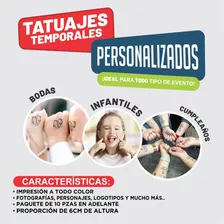 Tatuajes Temporales Personalizados