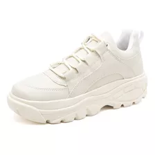 Tênis Chunky Sapatênis Feminino Off White Original Dubuy 