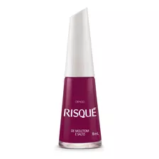 Esmalte Risque Moletom E Salto 8ml Color Bordó