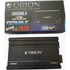 Amplificador Orion 4 Canales A/b 2500w Cba2500.4