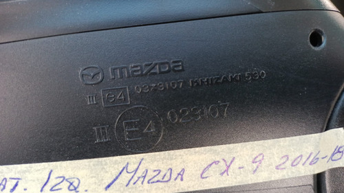 Espejo Elctrico Izquierdo Mazda Cx9 2016-2018 Original Foto 4