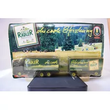 Camion Man Furgon C/semi Cerveza Radler Germany 1/87 C/caja