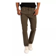 Pantalon Corte Jean Gabardina Elastizada Village Polo Club