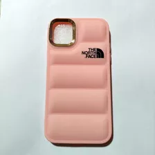 Carcasa Puffer Acolchada Para iPhone Varios Modelos Y Color