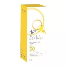 Fluido Fotoprotetor Facial Solar Defense Fps 30 50g Flér 