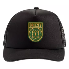 Jockey Grizzly Without A Trace Trucker Hat - Negro