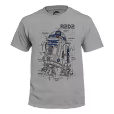 Playera Grapics R2d2 Robot Camiseta Geek Star Wars
