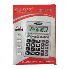 Calculadora 12 Digitos Pantalla Grande Oficina Negocio