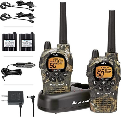 Kit De Radios Midland Gxr1050vp4 36 Millas, 50 Canales Foto 2