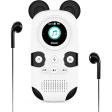 Ruizu Reproductor Mp3 16gb Para Niños, Lindo Panda Reprod...