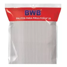 Palito Plástico Transparente Para Pirulito 28cm (200uni) Bwb