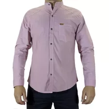 Camisa Drill Ii Manga Larga Para Hombre - Negro