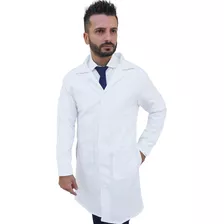 Jaleco Masculino Médico/dentista/professor Microfibra Bu59