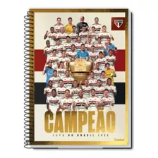 Caderno Universitário São Paulo Campeão 1 Matéria - Credeal