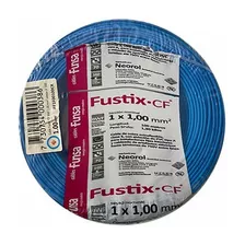 Cable De Electricidad Clase 5 De 1 Mm Bobina 100 Mts Azul