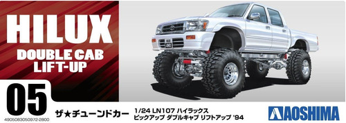 1/24 The And Sedans Ln107 Toyota: Hilux Pick Up Cabina Doble Foto 5