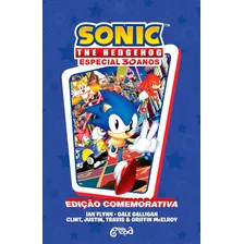 Sonic The Hedgehog Especial 30 Anos Capa Dura