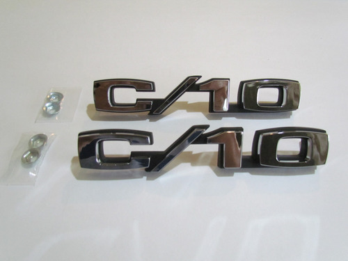 Par Emblema Chevrolet Camioneta Pickup C10 69 70 1969 1970 Foto 4