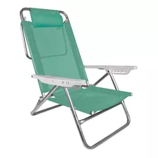 Silla De Playa Reposera Summer Aluminio Con Almohadilla Mor