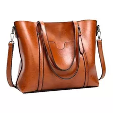 Bolsa De Mano Hombro Mujer Piel Bolso Interior Resistente