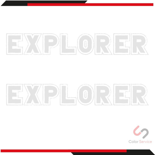Calcas Sticker Ford Explorer Para Batea De Caja Dif. Modelos Foto 3
