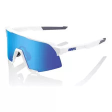 100% S3 Gafas De Sol Matte White, Talla Única - Hombres