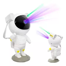 Projetor Luminária De Luz Noturna Galáxia Led Céu Astronauta