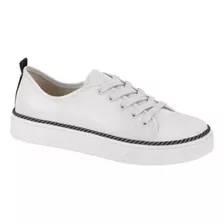 Tênis Feminino Beira Rio Casual Flat Form Corda Plataforma