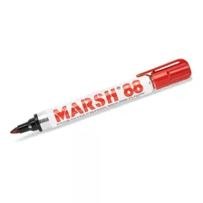 Marcadores Industriales Marsh 88 - Rojos - 12/paq - Uline