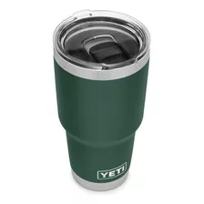 Vaso Yeti De Acero Inoxidable, Con Tapa, 890 Ml Verde Oscuro