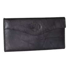 Buxton Rfid Organizer Clutch Wallet Talla Única Negro