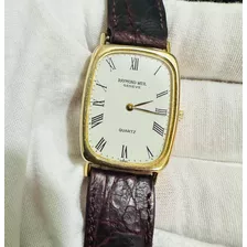 Reloj Suizo Raymond Weil Geneve Gold Plated 18k