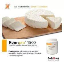  Cuajo Microbiano Polvo 500grs Para Quesos