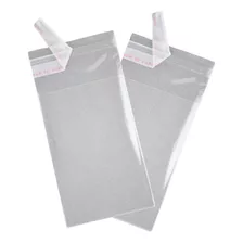 1000 Sacos Adesivado 5x8 Bijuteria Transparente Plastico Kit