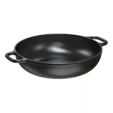 Frigideira Parmegiana De Ferro Fundido 26cm Libaneza Cor Preto