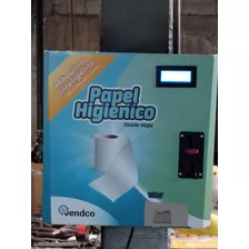 Dispensador De Papel Higiénico Con Monedero Que Da Cambio