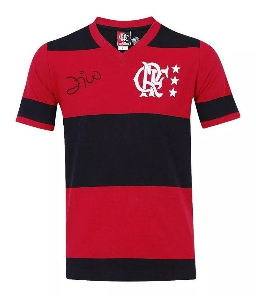 Camisa Retrô Flamengo 1981 Zico Libertadores Oficial