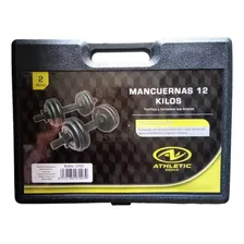 Set De Mancuernas 12 Kilos (6 Kilos Cada Mancuerna)