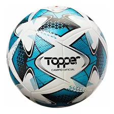 Bola De Futebol Para Campo 22 I Topper Cor Branco/verde Mar/preto