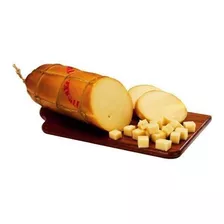 Queijo Provolone Gigante 3 Kg Na Corda Defumado A Lenha