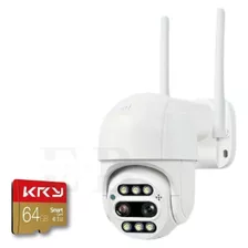 Câmera Vigilância Segurança Smart Wifi + Cartão Memoria Sd 