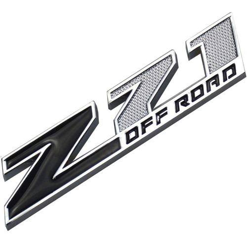 Logo Emblema Para Chevrolet Silverado Z71 Off Road 9.5x2cm Foto 3