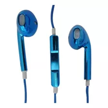 Audífonos Brobotix 611227 Alámbrico 3.5 Mm Azul Metáli /v Color Azul Metálico