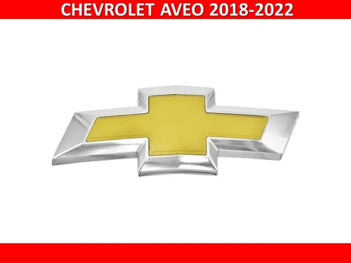 Emblema Para Parrilla Chevrolet Aveo 2018-2022 Foto 2
