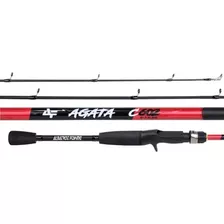 Vara P/ Carretilha Agata 1,83mts 6-12lbs 2 Partes - Albatroz