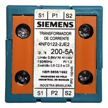 Transformador De Corrente 200/5 4nf01222-2je2 -- Siemens