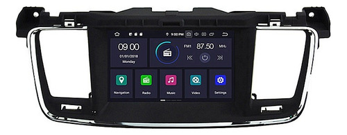 Android Peugeot 508 2011-2017 Dvd Gps Wifi Mirrorlink Radio Foto 3